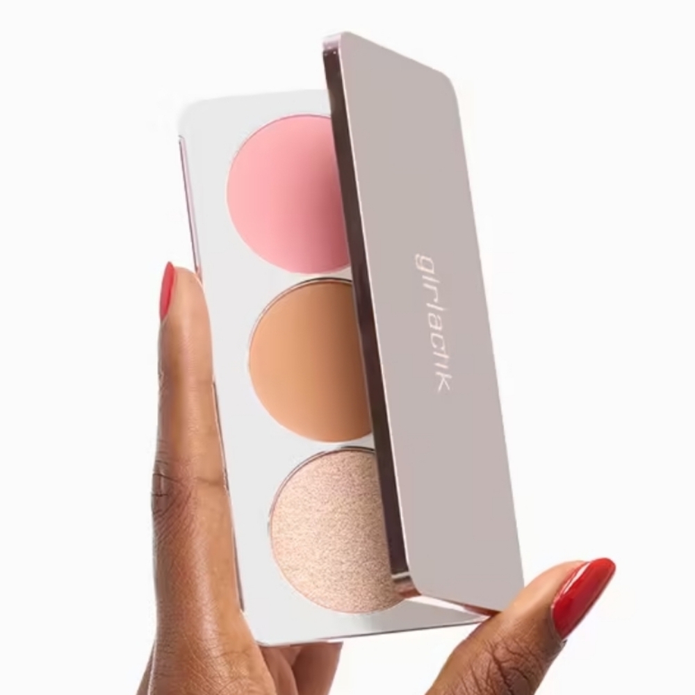 NEW Girlactik Blush Me & Glow‎ Face Palette in Light Never Opened New In Box